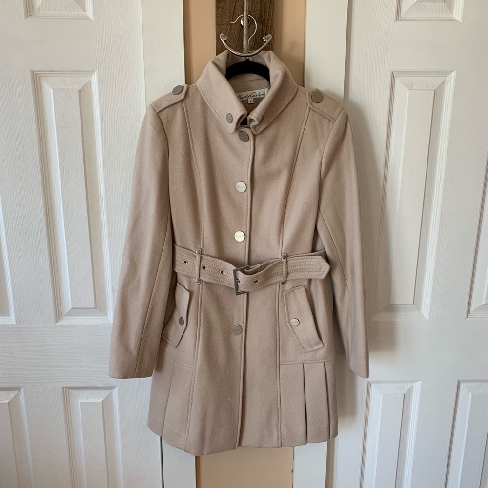 Kenneth Cole Wool Trench Coat